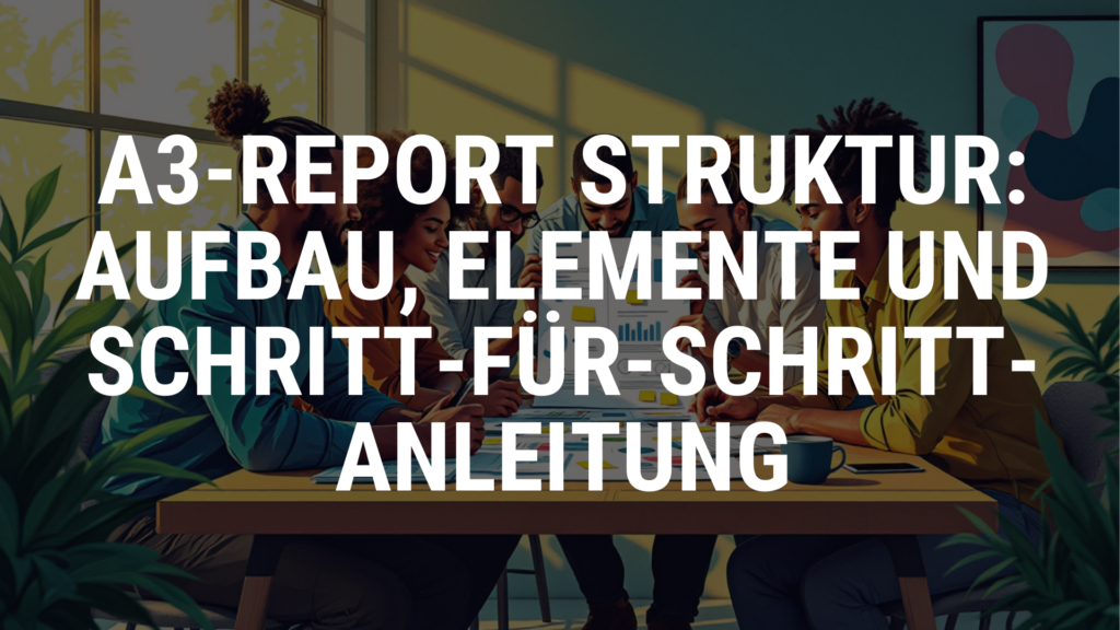 A3-Report Struktur: Aufbau, Elemente und Schritt-für-Schritt-Anleitung