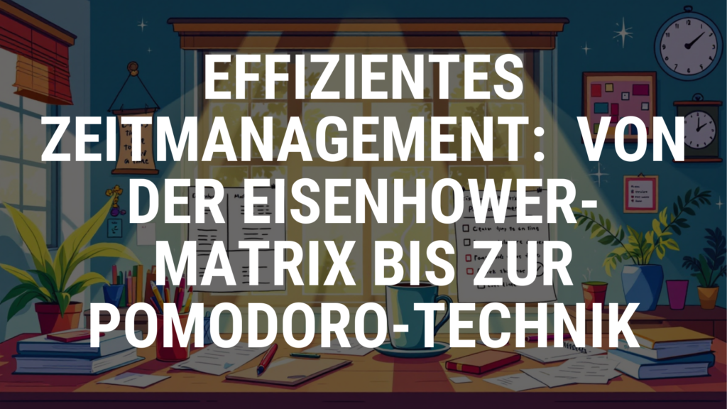 Effizientes Zeitmanagement: Von der Eisenhower-Matrix bis zur Pomodoro-Technik
