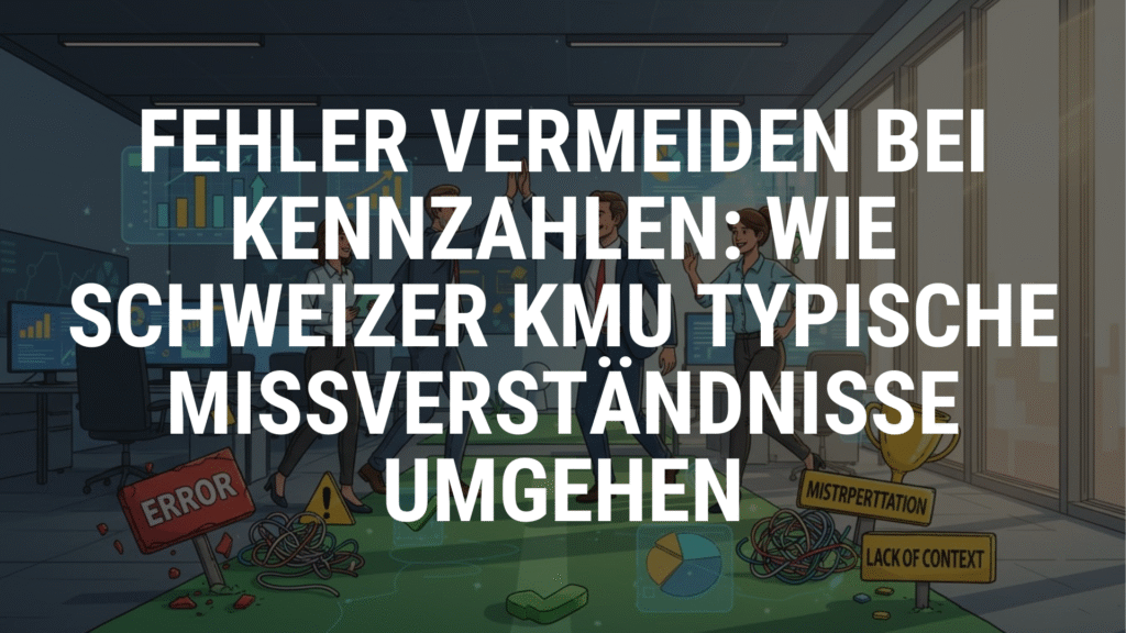 Fehler vermeiden bei Kennzahlen: Wie Schweizer KMU typische Missverständnisse umgehen