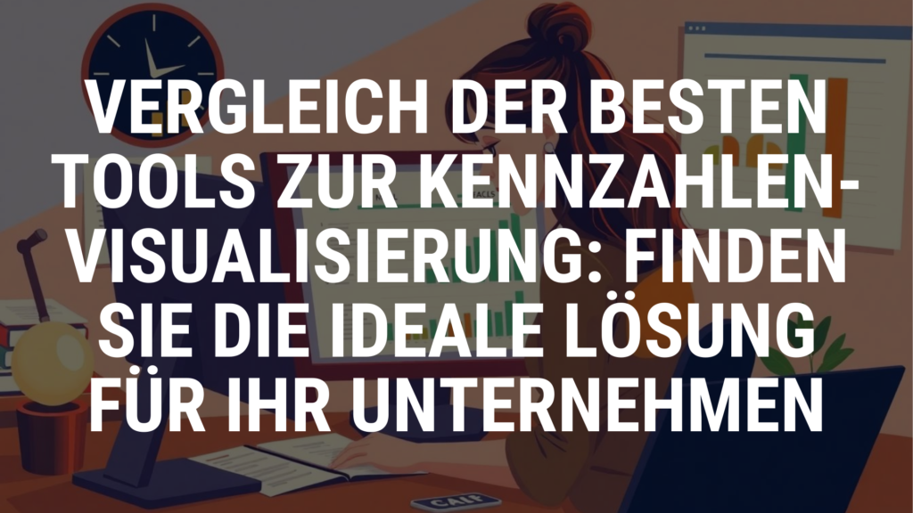 Vergleich der besten Tools zur Kennzahlen-Visualisierung: Finden Sie die ideale Lösung für Ihr Unternehmen